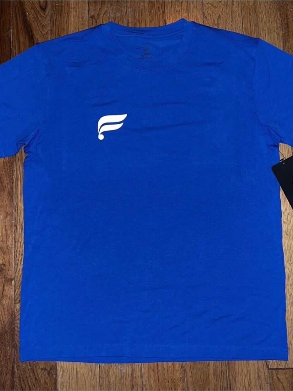 Fabletics Kevin Hart Stretch Solid T-Shirt Blue Men's L